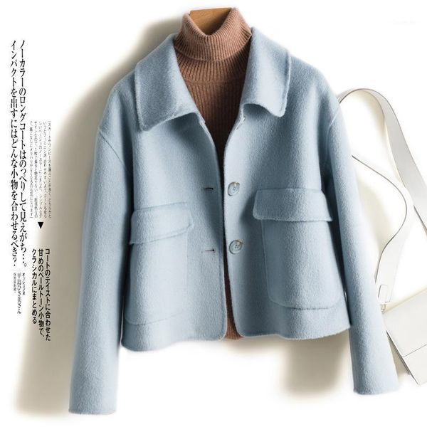 high-end fashion wool coat winter woman coats 2019 new solid color loose woolen coat 100% wool female jacket1, Black
high-end fashion wool coat winter woman coats 2019 new solid color loose woolen coat 100% wool female jacket1, Black