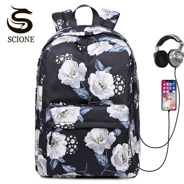 backpack flowers printed school casual usb charge lapbackpacks fashion women books bag students waterproof rucksack xa165m
backpack flowers printed school casual usb charge lapbackpacks fashion women books bag students waterproof rucksack xa165m