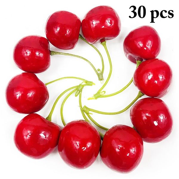 party decoration 30pcs artificial cherry simulation fake fruit small berries flower stamen wedding decorative
party decoration 30pcs artificial cherry simulation fake fruit small berries flower stamen wedding decorative