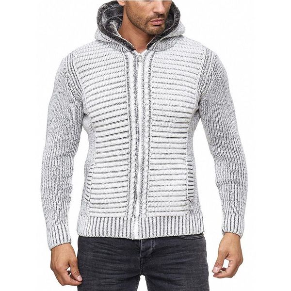 men's sweaters basic autumn stand collar cardigan for men good quality winter warm thick zipper casual knitwear sweater coat, White;black
men's sweaters basic autumn stand collar cardigan for men good quality winter warm thick zipper casual knitwear sweater coat, White;black