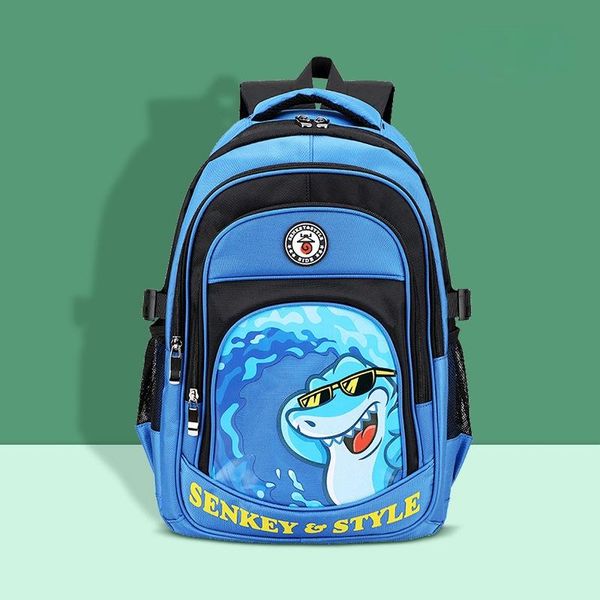 school bags korean version of the ocean children's bag cartoon backpack printing blue crocodile surfing elementary schoolbag
school bags korean version of the ocean children's bag cartoon backpack printing blue crocodile surfing elementary schoolbag