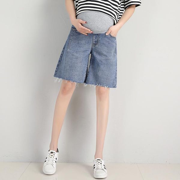 maternity bottoms 2021 pregnant women denim shorts summer wide-legged pants high waist knee-length straight jeans fashion belly trousers, White
maternity bottoms 2021 pregnant women denim shorts summer wide-legged pants high waist knee-length straight jeans fashion belly trousers, White
