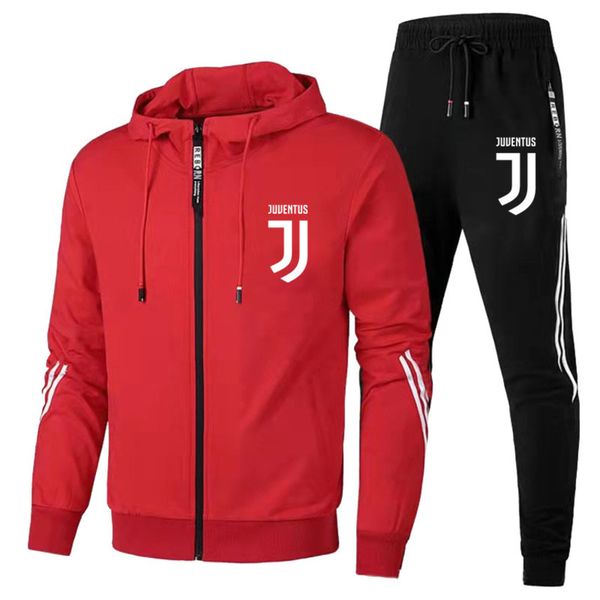 men's sweater, hooded football suit, zipper , two-piece set, casual sportswear, running suit., Gray
men's sweater, hooded football suit, zipper , two-piece set, casual sportswear, running suit., Gray