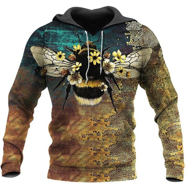 men's hoodies & sweatshirts the most fashionable beautiful bee art 3d printed shirt hoodie zipper sweatshirt, Black
men's hoodies & sweatshirts the most fashionable beautiful bee art 3d printed shirt hoodie zipper sweatshirt, Black