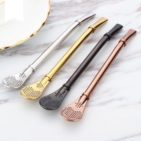 spoons 4 color filter straw spoon stainless steel metal drinking resuabl washable stirring scoop tea strainer
spoons 4 color filter straw spoon stainless steel metal drinking resuabl washable stirring scoop tea strainer