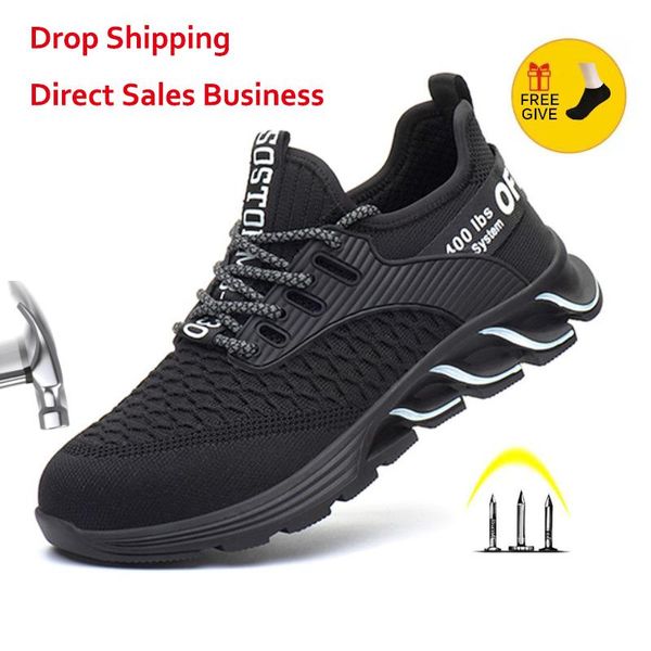 boots xpuhgm brand men safety work shoes all season breathable working steel toe anti-smashing construction sneakers, Black
boots xpuhgm brand men safety work shoes all season breathable working steel toe anti-smashing construction sneakers, Black