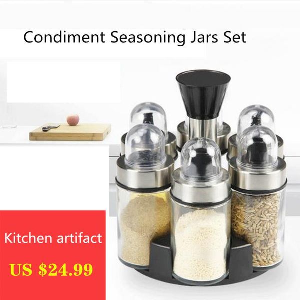 storage bottles & jars sets for spices rack rotating cruet condiment seasoning pepper sprays salt shakers holder kitchen organizer
storage bottles & jars sets for spices rack rotating cruet condiment seasoning pepper sprays salt shakers holder kitchen organizer