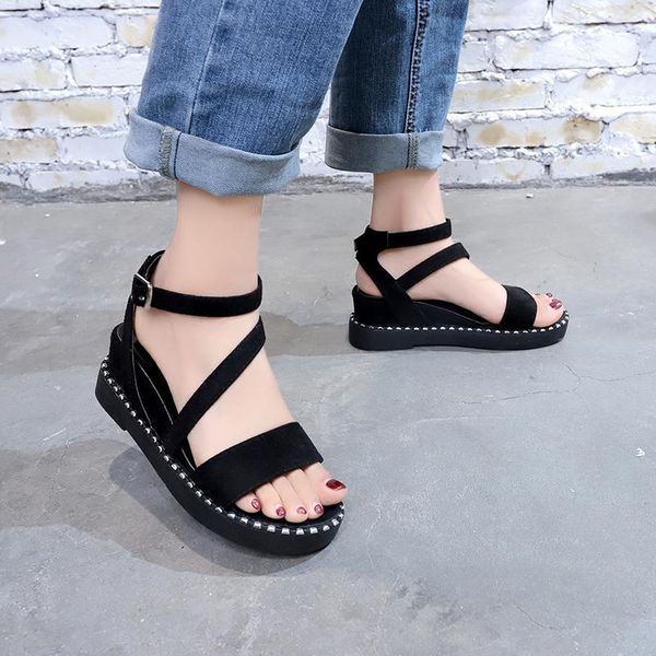 2021 summer women sandals woman open toe casual solid women's shoes flat rome footwear zapatillas mujer ladies shoes sandals, Black
2021 summer women sandals woman open toe casual solid women's shoes flat rome footwear zapatillas mujer ladies shoes sandals, Black