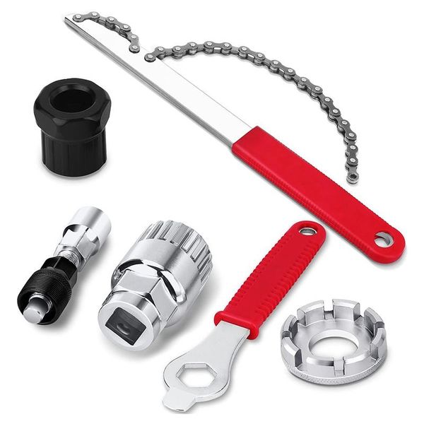 tools dropship-bicycle crank extractor bottom bracket repair kit puller,heel chain whip bicycle cassette removal tool
tools dropship-bicycle crank extractor bottom bracket repair kit puller,heel chain whip bicycle cassette removal tool