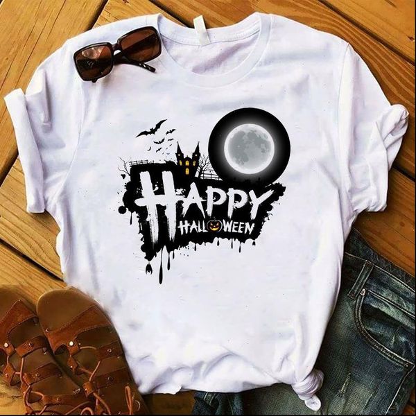 women lady t shirt happy halloween tshirt ladies short sleeve loose tee shirt women female clothes graphic t shirt, White
women lady t shirt happy halloween tshirt ladies short sleeve loose tee shirt women female clothes graphic t shirt, White