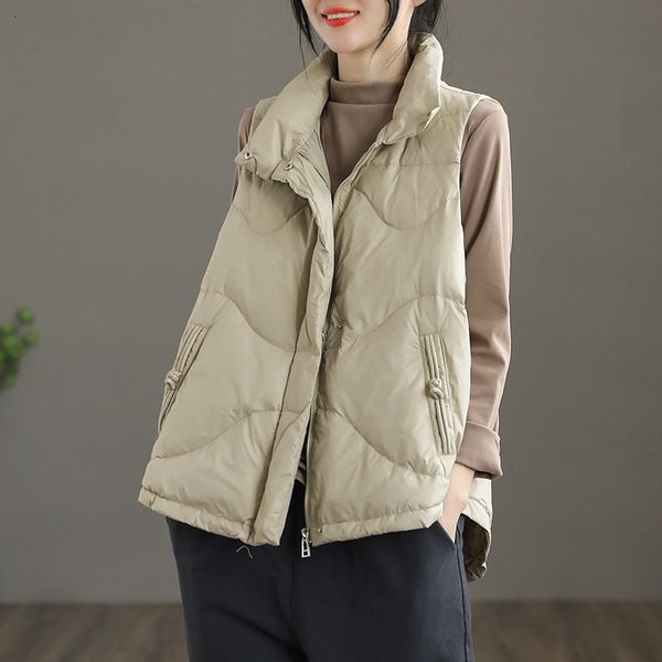 vests dza off-season short vt women's light white duck down coat autumn and winter waistcoat sleevels top, Black;white
vests dza off-season short vt women's light white duck down coat autumn and winter waistcoat sleevels top, Black;white