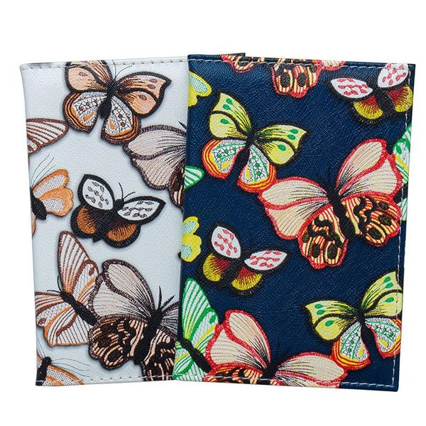 card holders butterfly pu leather passport cover for women smooth holder cute girls travel sim storage bag, Brown;gray
card holders butterfly pu leather passport cover for women smooth holder cute girls travel sim storage bag, Brown;gray