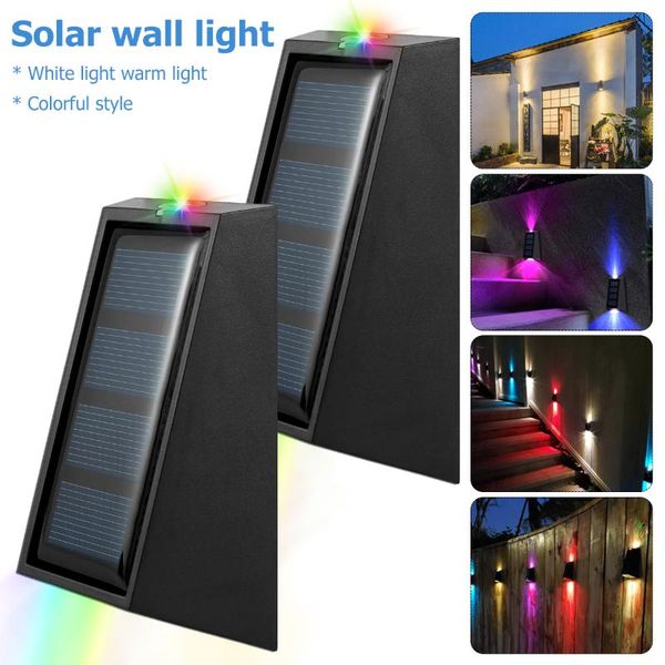 solar lamps 2 pcs led light outdoor lighting wall lamp lights up automatically at night wireless waterproof installation for courtyard
solar lamps 2 pcs led light outdoor lighting wall lamp lights up automatically at night wireless waterproof installation for courtyard