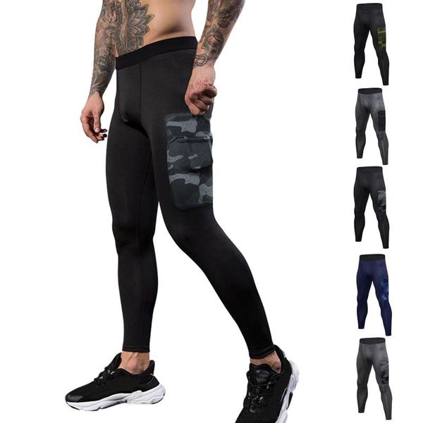 running pants men compression tight leggings sports male fitness dry jogging training bottoms workout yoga trousers, Black;blue
running pants men compression tight leggings sports male fitness dry jogging training bottoms workout yoga trousers, Black;blue