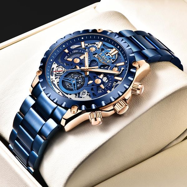 wristwatches 2021 lige sport mens watches watch for men blue gift wristwatch waterproof quartz clock relogio masculino, Slivery;brown
wristwatches 2021 lige sport mens watches watch for men blue gift wristwatch waterproof quartz clock relogio masculino, Slivery;brown