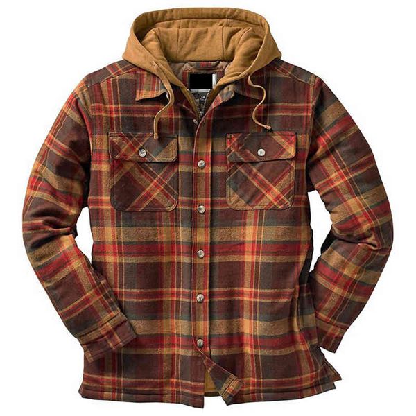 winter ets vintage plaid coat male warm parkas hooded thick outwear overall men clothing casual loose sport et, Black
winter ets vintage plaid coat male warm parkas hooded thick outwear overall men clothing casual loose sport et, Black