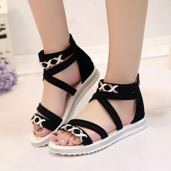 sandals shoes women female flat summer soft leather leisure ladies 2021 arrival zapatos de mujer sandalias, Black
sandals shoes women female flat summer soft leather leisure ladies 2021 arrival zapatos de mujer sandalias, Black