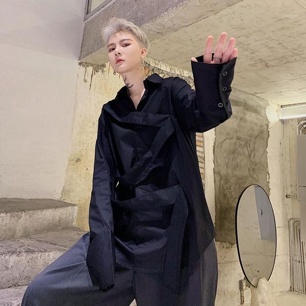 autumn new lace shirt men's fashion solid color business casual dress shirt man streetwear wild loose long-sleeved male1, White;black
autumn new lace shirt men's fashion solid color business casual dress shirt man streetwear wild loose long-sleeved male1, White;black