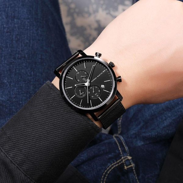 wristwatches men's automatic watch stainless steel strap calendar luminous waterproof trend casual fashion business quartz, Slivery;brown 
wristwatches men's automatic watch stainless steel strap calendar luminous waterproof trend casual fashion business quartz, Slivery;brown
