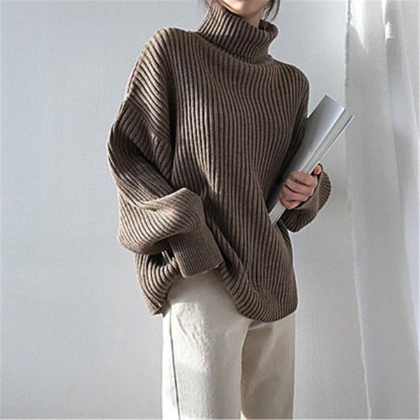 women's sweaters women thickened loose pullover oversized solid color warm jumper winter korean turtleneck sweater, White;black
women's sweaters women thickened loose pullover oversized solid color warm jumper winter korean turtleneck sweater, White;black