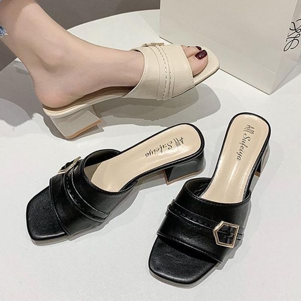 women slippers 2021 summer square toe high heel slippers luxury designer women sandals fashion lady elegant white black shoes
women slippers 2021 summer square toe high heel slippers luxury designer women sandals fashion lady elegant white black shoes