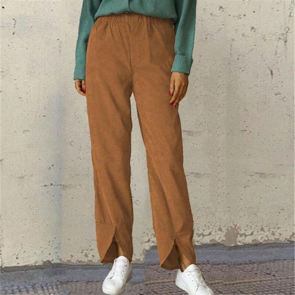 women's pants & capris trousers soft lady thicken all match stylish straight, Black;white
women's pants & capris trousers soft lady thicken all match stylish straight, Black;white