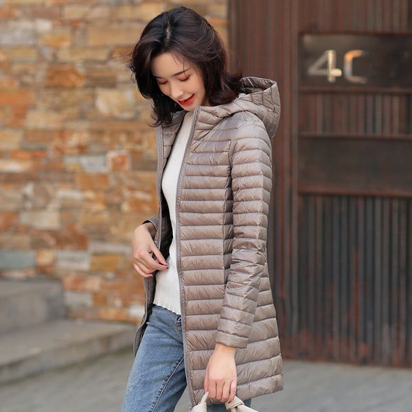 white duck woman light winter jackets with hood down silm portable jacket quilted puffer y14 b9s0, Black
white duck woman light winter jackets with hood down silm portable jacket quilted puffer y14 b9s0, Black
