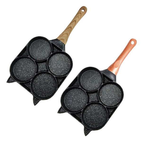 4 hole fried egg burger pan non-stick pancake steak omelette frying pot kitchen gas stove
4 hole fried egg burger pan non-stick pancake steak omelette frying pot kitchen gas stove