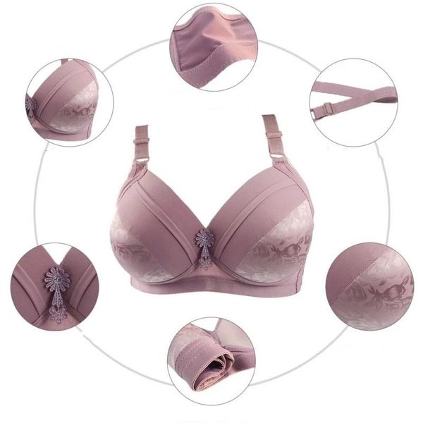 bras full cup wireless push up women breathable cotton bralette fashion lingerie wire femme intimate solid, Red;black
bras full cup wireless push up women breathable cotton bralette fashion lingerie wire femme intimate solid, Red;black