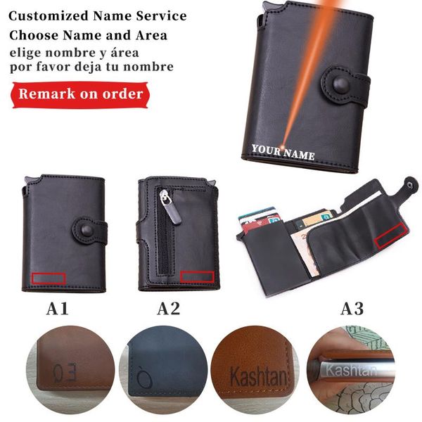 card holders custom name pu leather short men wallet vintage luxury small slim thin zipper tri-fold black holder purse, Brown;gray
card holders custom name pu leather short men wallet vintage luxury small slim thin zipper tri-fold black holder purse, Brown;gray
