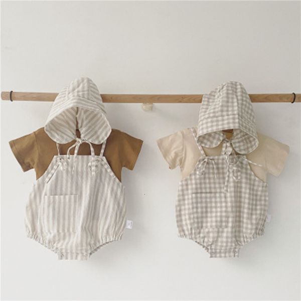 summer newborn baby boys clothes solid tee and plaid bodysuits with hat infant girl clothing sets, White
summer newborn baby boys clothes solid tee and plaid bodysuits with hat infant girl clothing sets, White