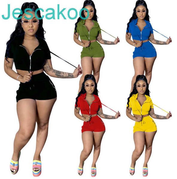 women two piece set designers hooded zip shorts jogging suit club casual short sleeve tight pants sports outfits 2022, Gray
women two piece set designers hooded zip shorts jogging suit club casual short sleeve tight pants sports outfits 2022, Gray