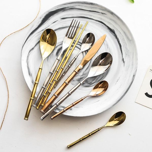 24pc stainless steel western gold plated cutlery set noble fork knife dessert dinnerware kitchen tableware pure gold coffee
24pc stainless steel western gold plated cutlery set noble fork knife dessert dinnerware kitchen tableware pure gold coffee