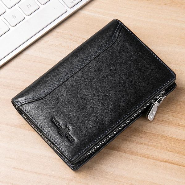 wallets williampolo wallet for men short zipper genuine leather vintage large capacity, Red;black
wallets williampolo wallet for men short zipper genuine leather vintage large capacity, Red;black