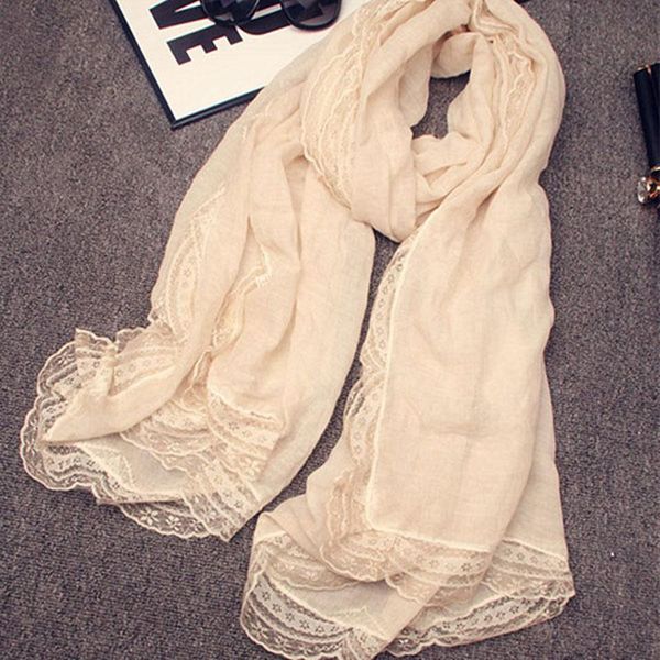 scarves tie dyed solid color cotton linen with lace women spring autumn thin silk scarf shawl wrap lady hijab headwear, Blue;gray
scarves tie dyed solid color cotton linen with lace women spring autumn thin silk scarf shawl wrap lady hijab headwear, Blue;gray