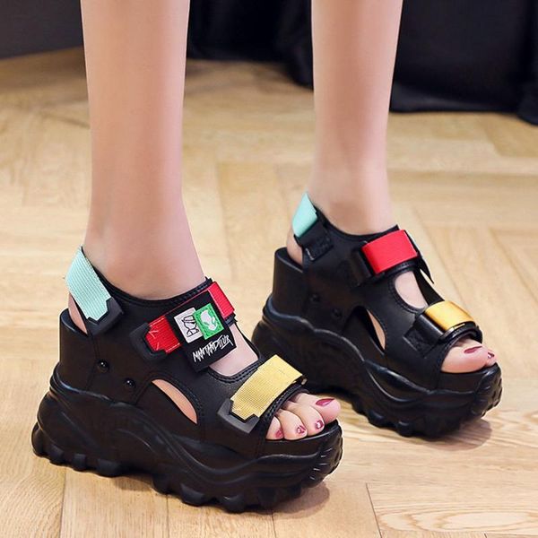 sandals rimocy fashion peep toe platform wedges women 2021 summer thick sole super high heels shoes woman casual chunky, Black
sandals rimocy fashion peep toe platform wedges women 2021 summer thick sole super high heels shoes woman casual chunky, Black