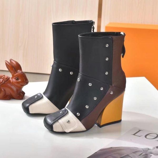 boots wedges short autumn shoes women genuine leather super high heels designer rivets fold botas de mujer size 35-42, Black
boots wedges short autumn shoes women genuine leather super high heels designer rivets fold botas de mujer size 35-42, Black