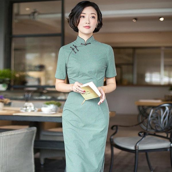ways in the spring and autumn period and the daily wind of republic of china cotton cheongsam modified dress, Red
ways in the spring and autumn period and the daily wind of republic of china cotton cheongsam modified dress, Red