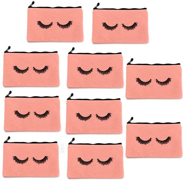 cosmetic bags & cases 10pcs pencil eyelash makeup travel make up pouches with zipper for women girls (pink)
cosmetic bags & cases 10pcs pencil eyelash makeup travel make up pouches with zipper for women girls (pink)