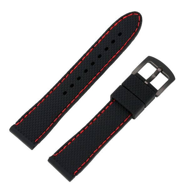 20mm/22mm/24mm black silicone watch band rubber wrist strap waterproof replacement bracelet with spring bars, Black;brown
20mm/22mm/24mm black silicone watch band rubber wrist strap waterproof replacement bracelet with spring bars, Black;brown