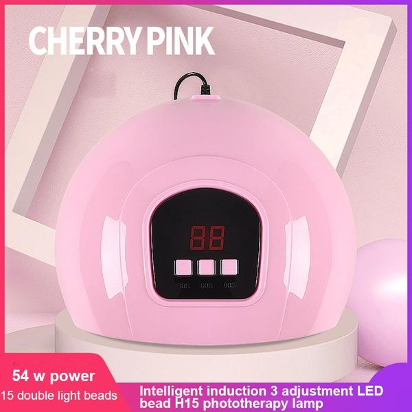 nail dryers 54w manicure light therapy machine dual source uv quick-drying led potherapy polish dryer lamp
nail dryers 54w manicure light therapy machine dual source uv quick-drying led potherapy polish dryer lamp