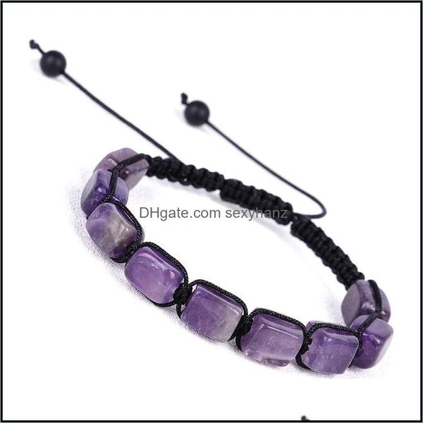 charm bracelets jewelry colorf natural stone rope braided handmade beaded adjustable energy for women men party club decor c3 drop delivery, Golden;silver
charm bracelets jewelry colorf natural stone rope braided handmade beaded adjustable energy for women men party club decor c3 drop delivery, Golden;silver