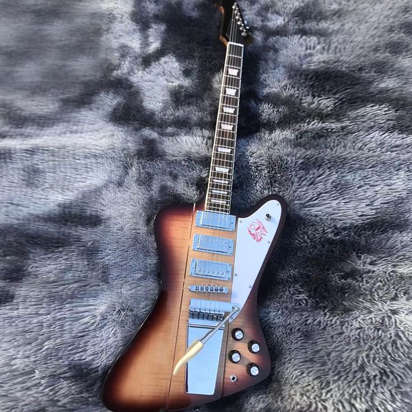 classic firebird guitar, quality accessories, large rocker vibrato system, nice feel, good timbre, delivery.
classic firebird guitar, quality accessories, large rocker vibrato system, nice feel, good timbre, delivery.