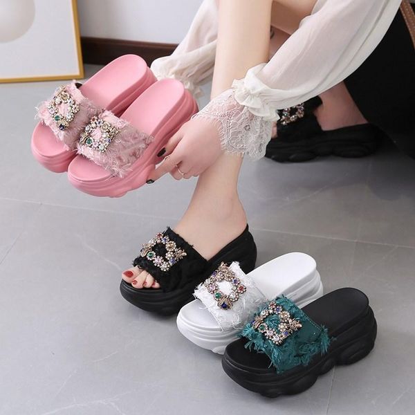slippers casual shoes platform slides women heels on a wedge pantofle luxury high 2021 flat fashion fabric pu cotton high-heeled, Black
slippers casual shoes platform slides women heels on a wedge pantofle luxury high 2021 flat fashion fabric pu cotton high-heeled, Black