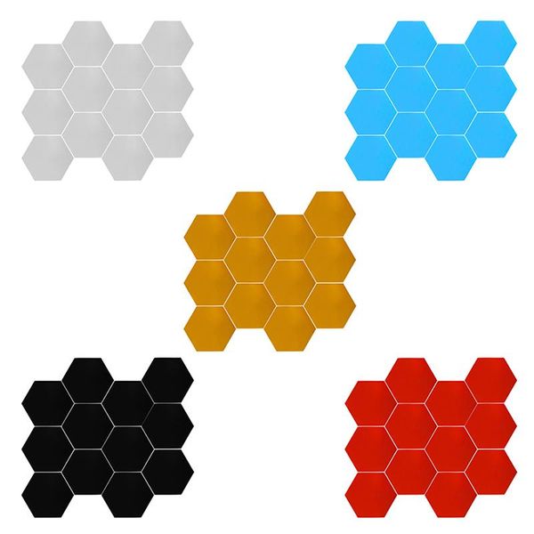 wall stickers 12pcs/set large size diy 3d mirror sticker hexagon home decor art decoration multi-color
wall stickers 12pcs/set large size diy 3d mirror sticker hexagon home decor art decoration multi-color