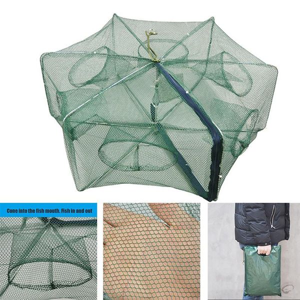 newly automatic fishing net folding fishing net shrimp cage nylon foldable crab fish trap cast mesh bn99 
newly automatic fishing net folding fishing net shrimp cage nylon foldable crab fish trap cast mesh bn99