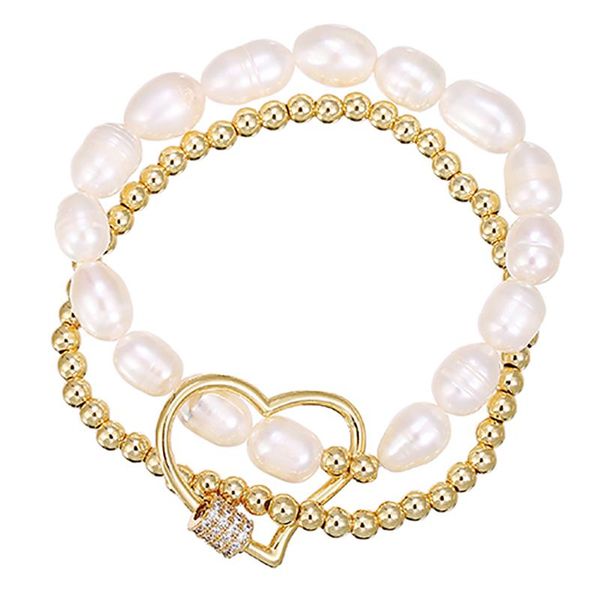 charm bracelets fashion charming gold heart love pendant for women luxury imitation pearls double-chain bangle bracelet jewelry, Golden;silver
charm bracelets fashion charming gold heart love pendant for women luxury imitation pearls double-chain bangle bracelet jewelry, Golden;silver