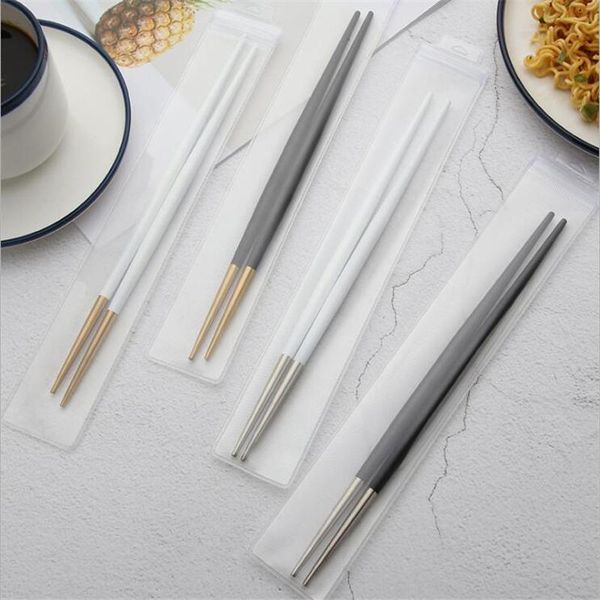 1 pair luxury 304 stainless steel square chopsticks titanium gold rose sushi colorful chinese japanese chopsticks
1 pair luxury 304 stainless steel square chopsticks titanium gold rose sushi colorful chinese japanese chopsticks