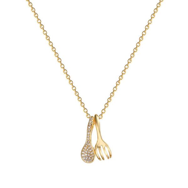 simple cold style tableware necklace female niche design sense temperament clavicle chain pendant jewelry for woman 2021 trend, Silver
simple cold style tableware necklace female niche design sense temperament clavicle chain pendant jewelry for woman 2021 trend, Silver