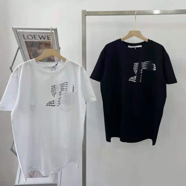 trendy aw 21ss twisted lettered print pocket loose short t-shirt half sleeve, White
trendy aw 21ss twisted lettered print pocket loose short t-shirt half sleeve, White